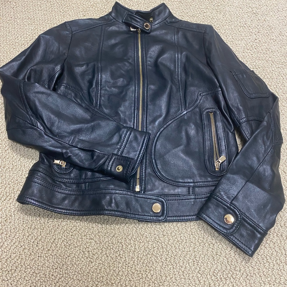 Leather jacket by Laundry Shelli Segal